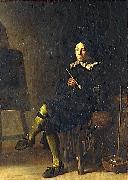 Cornelis Saftleven Self portrait oil painting on canvas